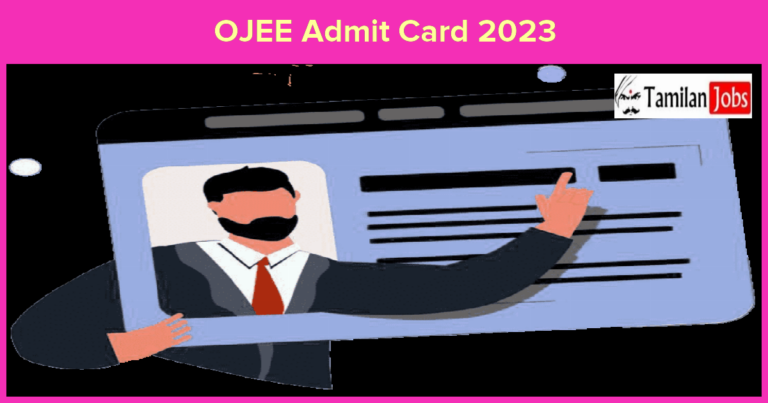 OJEE Admit Card 2023