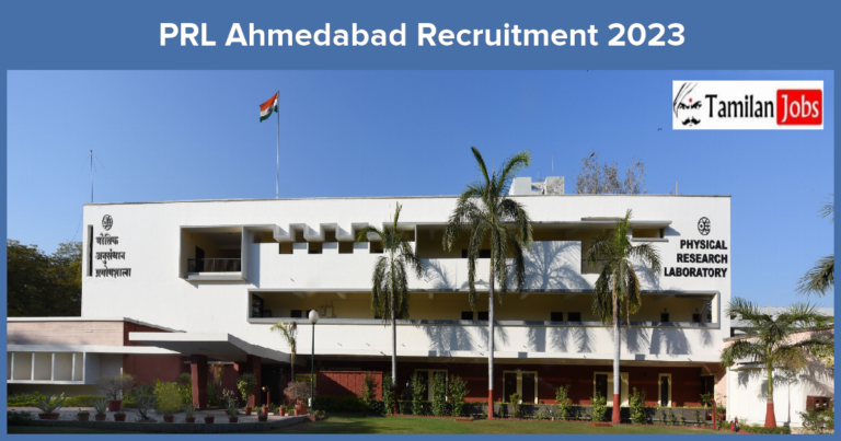 PRL Ahmedabad Recruitment 2023