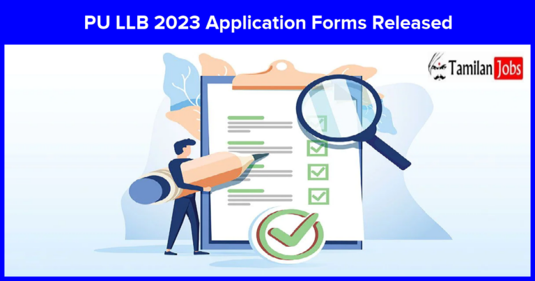 PU LLB 2023 Application Forms Released: Exam on June 4