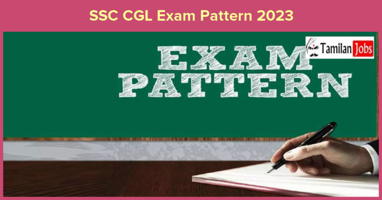 SSC CGL Exam Pattern 2023