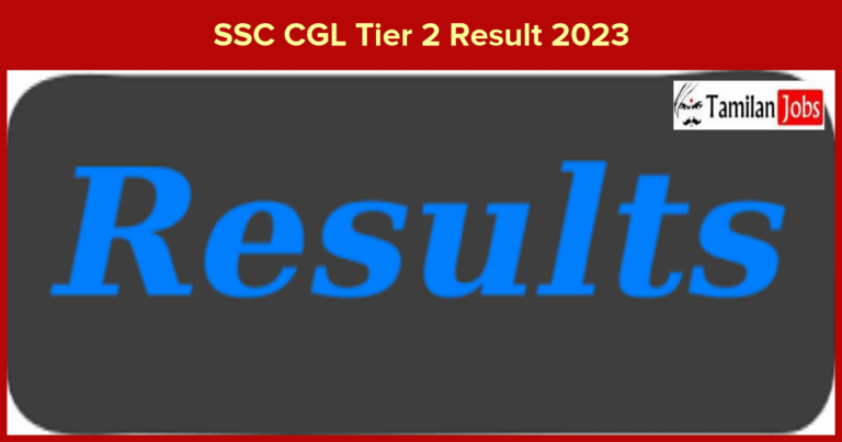 SSC CGL Tier 2 Result 2023