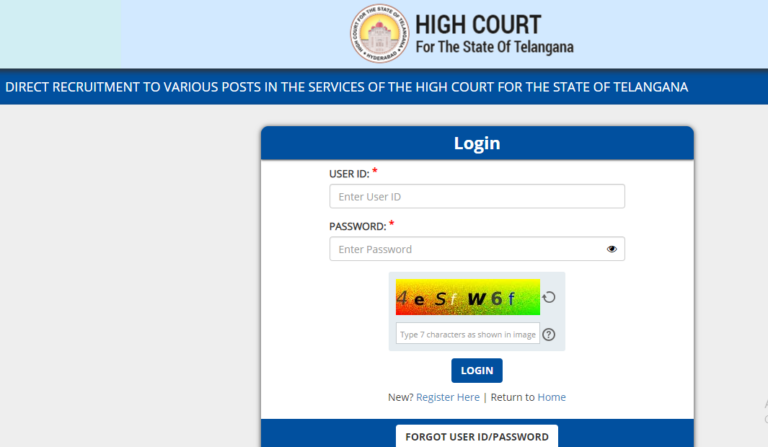 TS High Court Office Subordinate Admit Card 2023