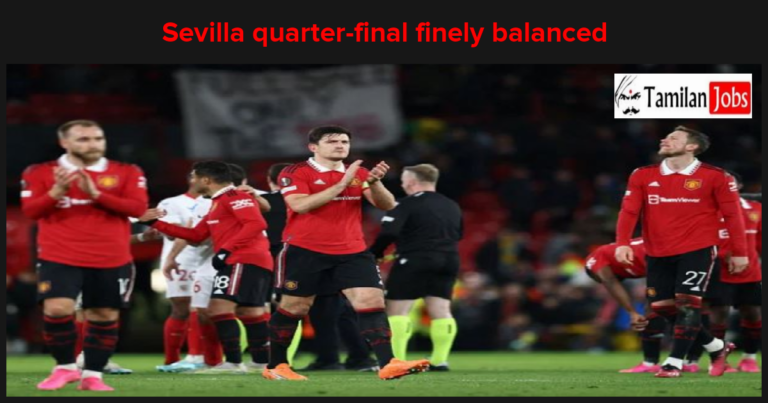 Manchester United vs Sevilla Quarter-Final First Leg Match Hig hlights