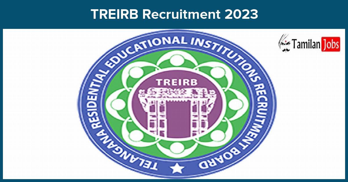 TREIRB Recruitment 2023