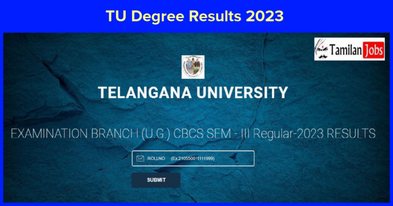 TU Degree Results 2023