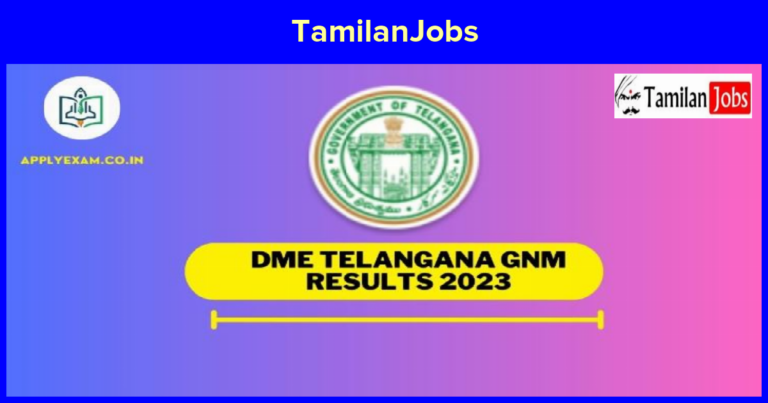 Telangana GNM Results 2023 – 1st 2nd 3rd Year Results By April Second week