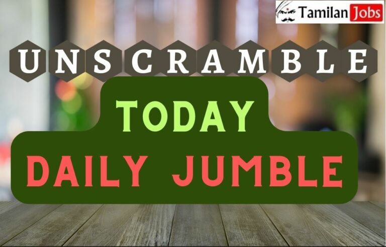 LSDAA Daily Jumble June 3 2023 – Jumble Answers Today