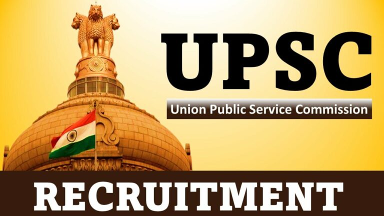 UPSC Recruitment 2023 (Released) Apply Assistant Commandant Jobs!