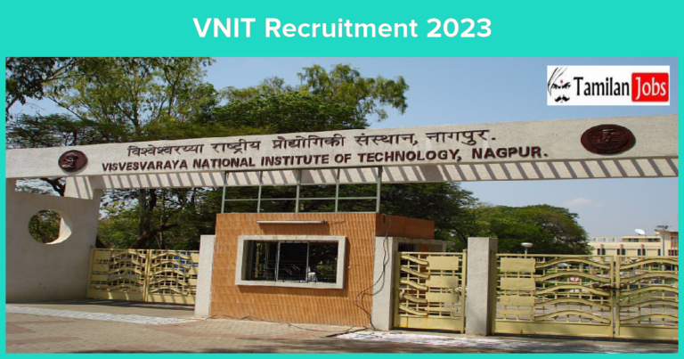 VNIT Recruitment 2023 – Apply Online for Junior Research Fellow Jobs!