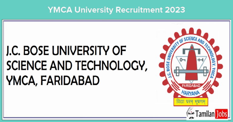 YMCA University Recruitment 2023
