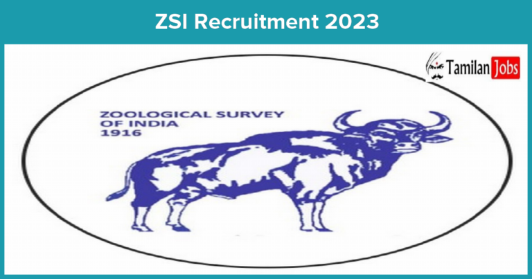 ZSI Recruitment 2023