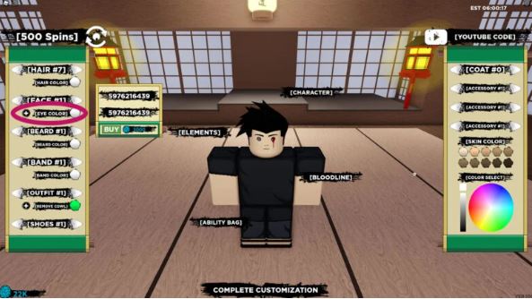 Roblox Shindo Life Eye ID Codes – December 2023 - Anime Filler Lists