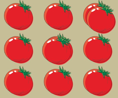 Brain Teaser: How Many Tomato In The Picture? Find in 8 secs Only 1% Can