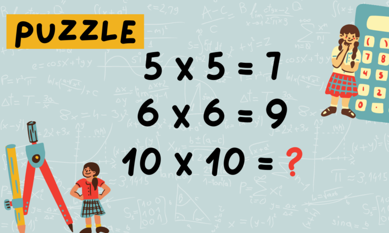 Brain Teaser: Solve This Tricky Math Puzzle in 7secs 5×5=7