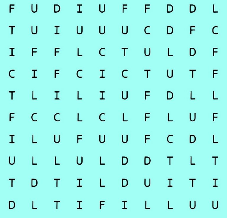 Brain Teaser: Find The Hiding Word in the Picture within 15 Secs