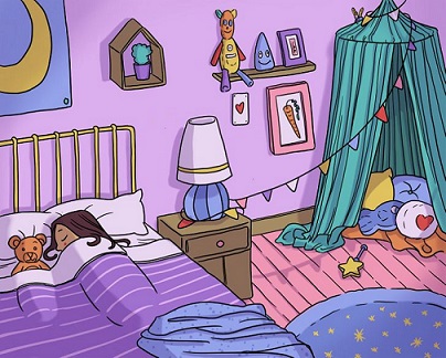 Brain Teaser: Find The Hiding Tooth Fairy In The Child’s Bedroom within 15 Secs