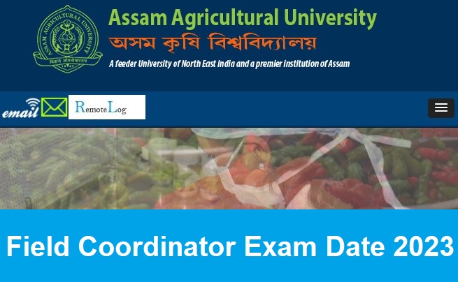 AAU Field Coordinator Exam Date 2023 Released: Download Assam Jorhat Written Test Call Letter PDF