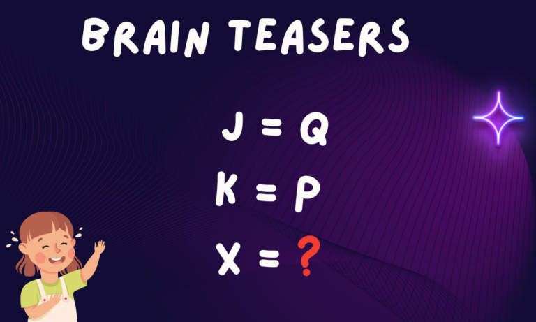Brain Teaser: If J=Q Then Find X=? within 15 Secs