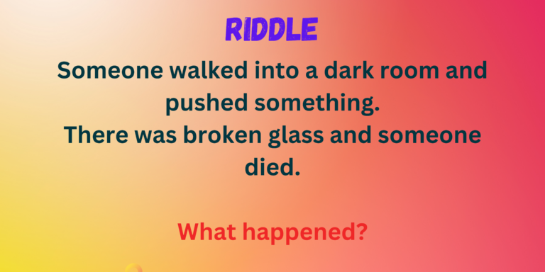 Brain Teaser To Test Your IQ Level: Someone Walked Into A Dark Room, Riddle