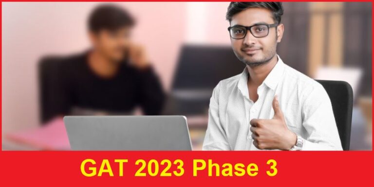 GAT 2023 Phase 3 Registrations  Ends Today, Apply now at gat.gitam.edu