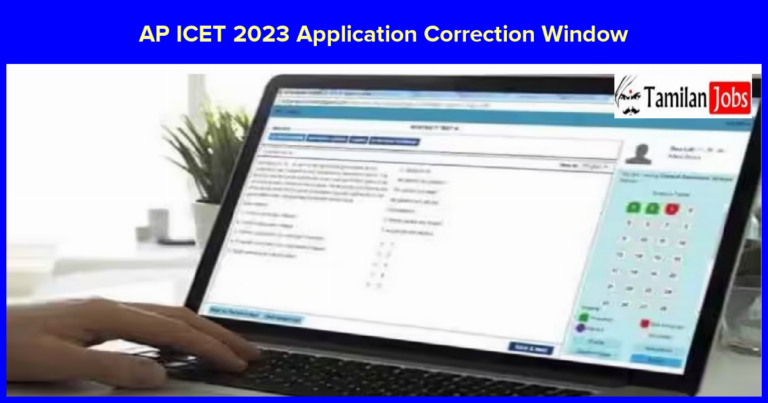 AP ICET 2023 Application Correction Window Opened, Check Last Date