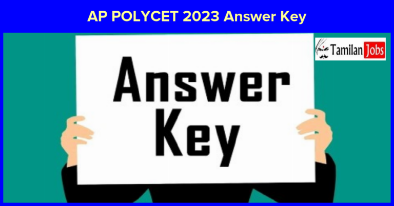 AP POLYCET 2023 Answer Key Out, Download Polytechnic Common Entrance Test 2023 Answer Key