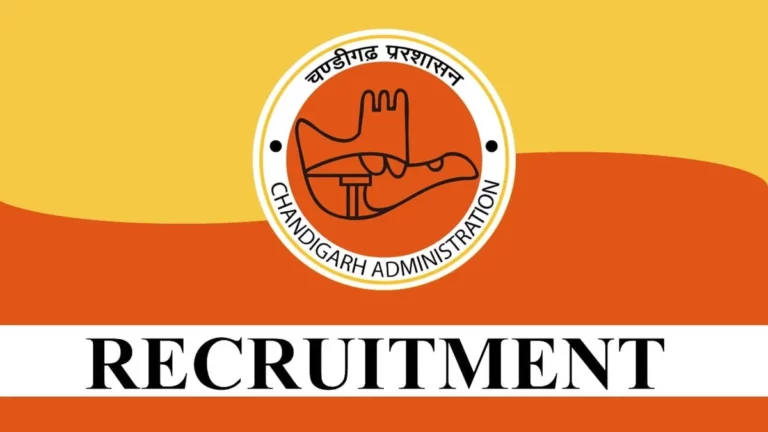 Chandigarh-Administration- Recruitment 2023