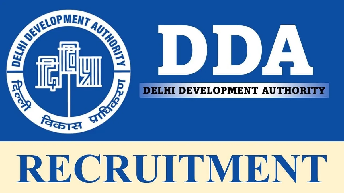 DDA Recruitment 2023