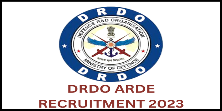 DRDO ARDE Recruitment 2023