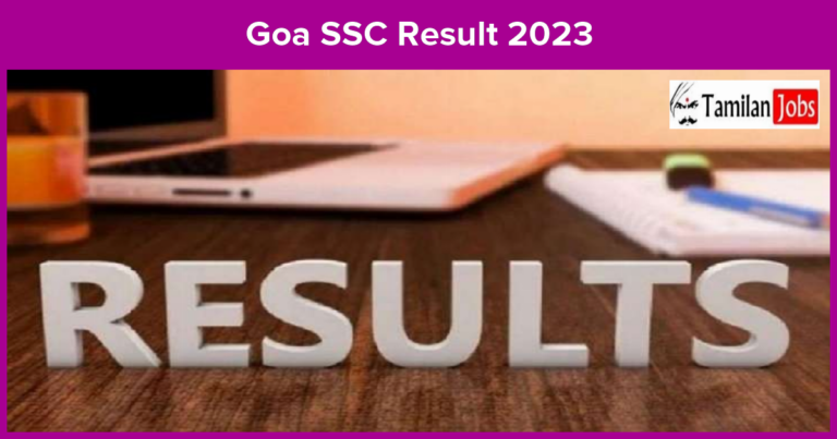 Goa SSC Result 2023