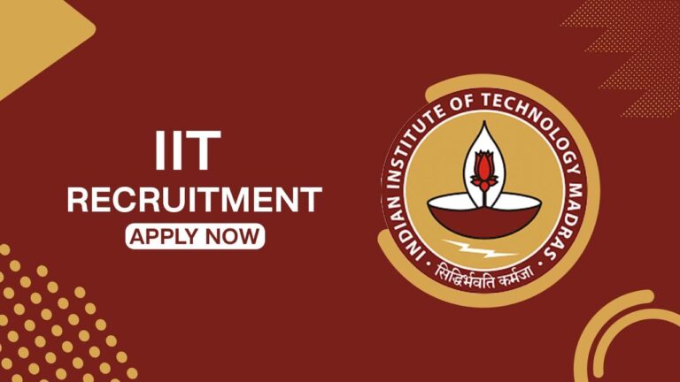 IIT Madras Recruitment-2023