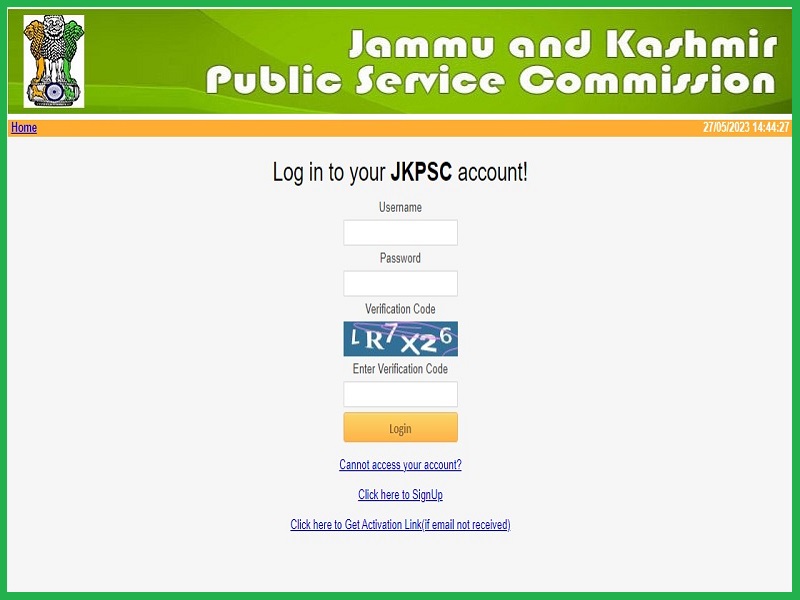 JKPSC Prosecuting Officer Mains Admit Card 2023
