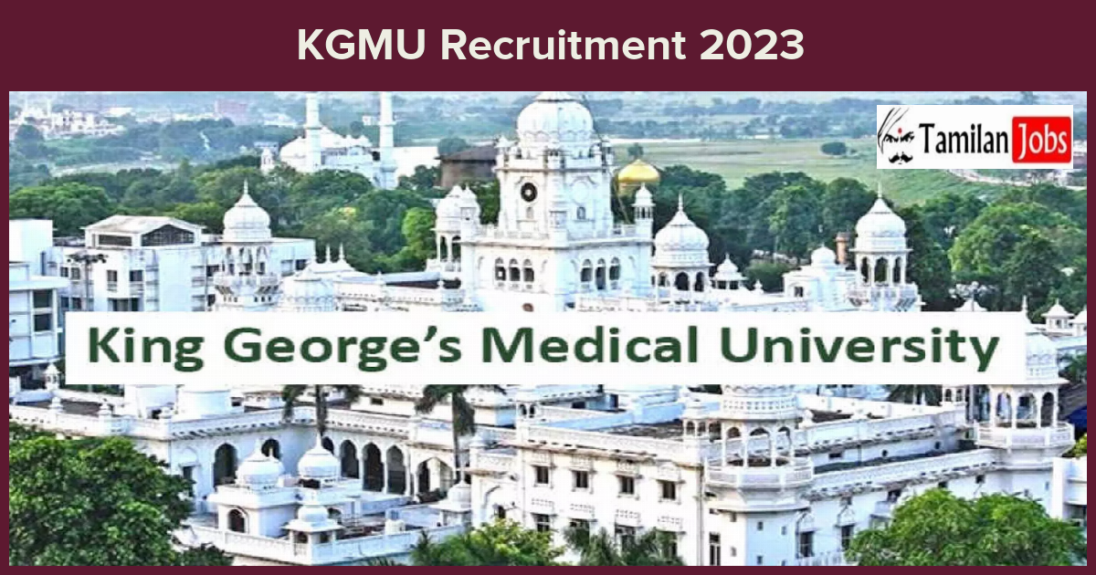 KGMU-Recruitment-2023