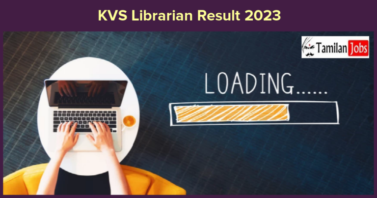 KVS Librarian Result 2023