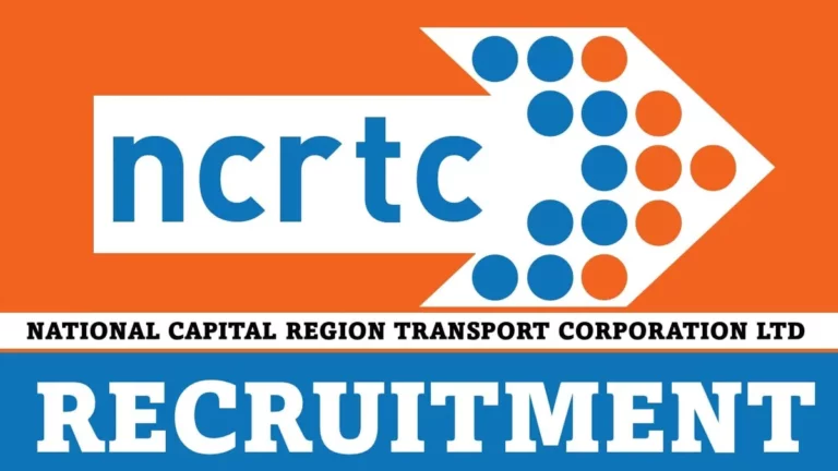 NCRTC Recruitment 2024