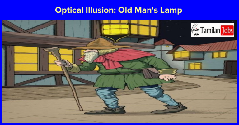 Brain Teaser: Only Clever People Can Spot The Old Man’s Hidden Lamp Under 9 Secs