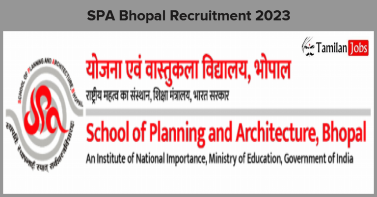 SPA-Bhopal-Recruitment-2023