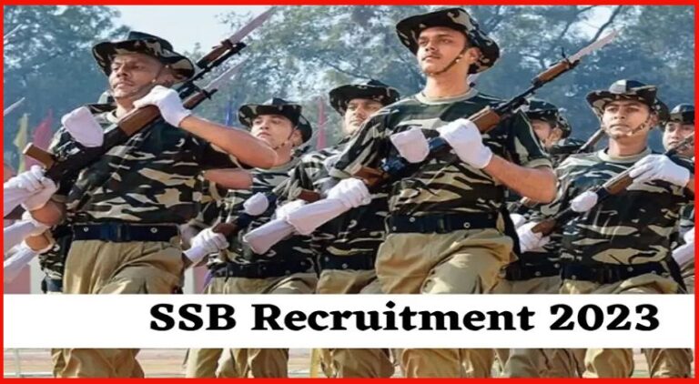 SSB Recruitment 2023