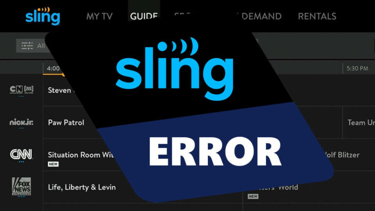 How To Fix Sling Tv Error Code 10-3? Step-by-Step Guide