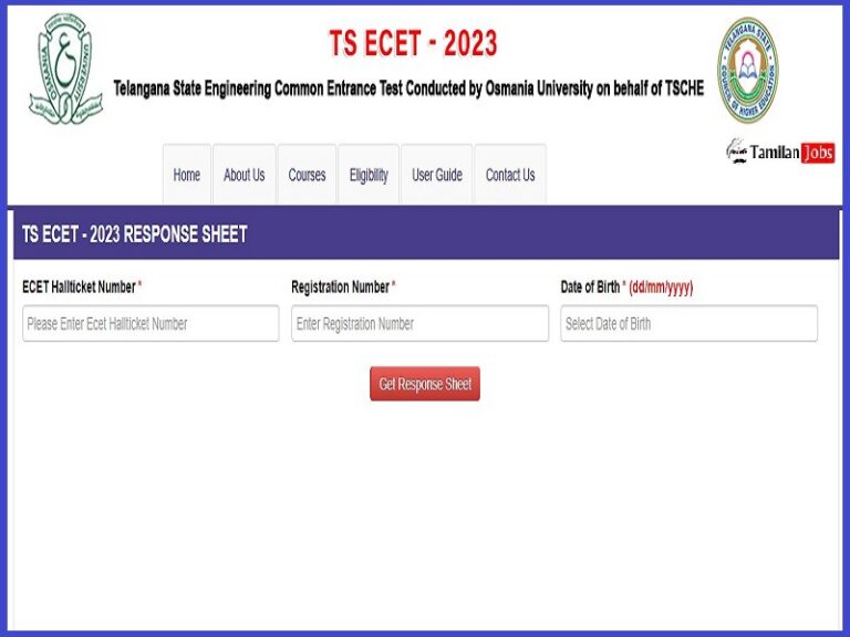 TS ECET Answer Key 2023