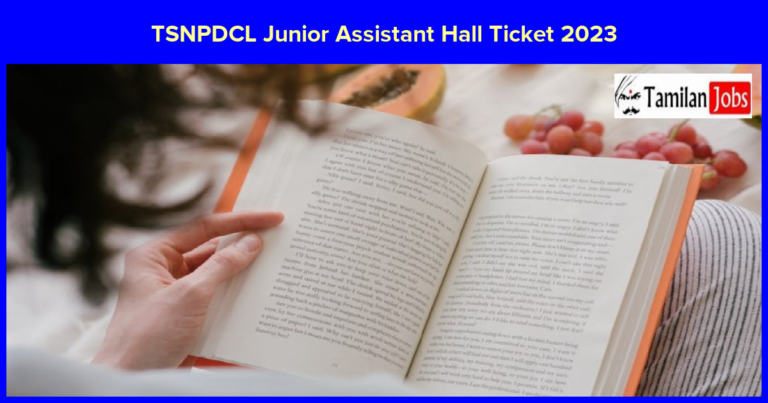 TSNPDCL Junior Assistant Hall Ticket 2023 Released, Download and Check Exam Date