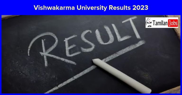Vishwakarma University B.Voc, M.Voc, BBA, MBA Re-evaluation Results 2023 Out, Checkout