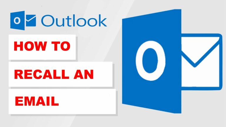How to Recall an Email in Outlook? Sent Email in Outlook