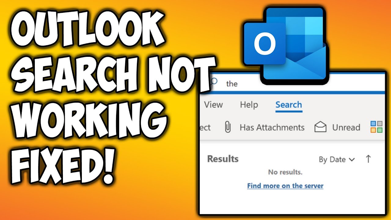 Outlook search