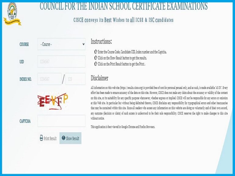 ISC 12th Result 2023