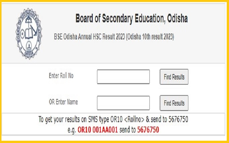 Odisha BSE 10th Result 2023 (Out) Check Orissa HSC SA2 Marks