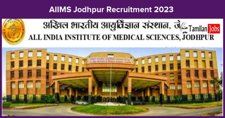 AIIMS-Jodhpur-Recruitment-2023