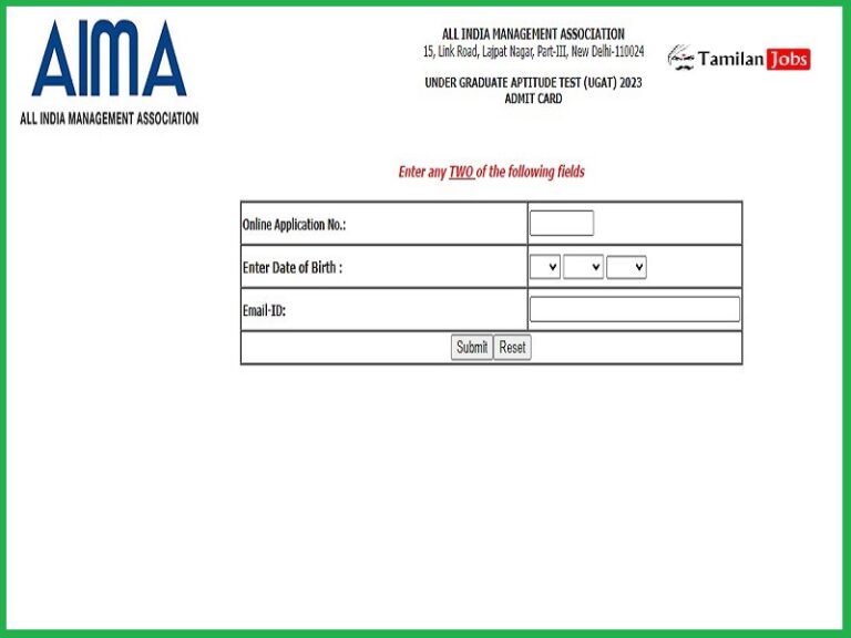 AIMA UGAT Admit Card 2023