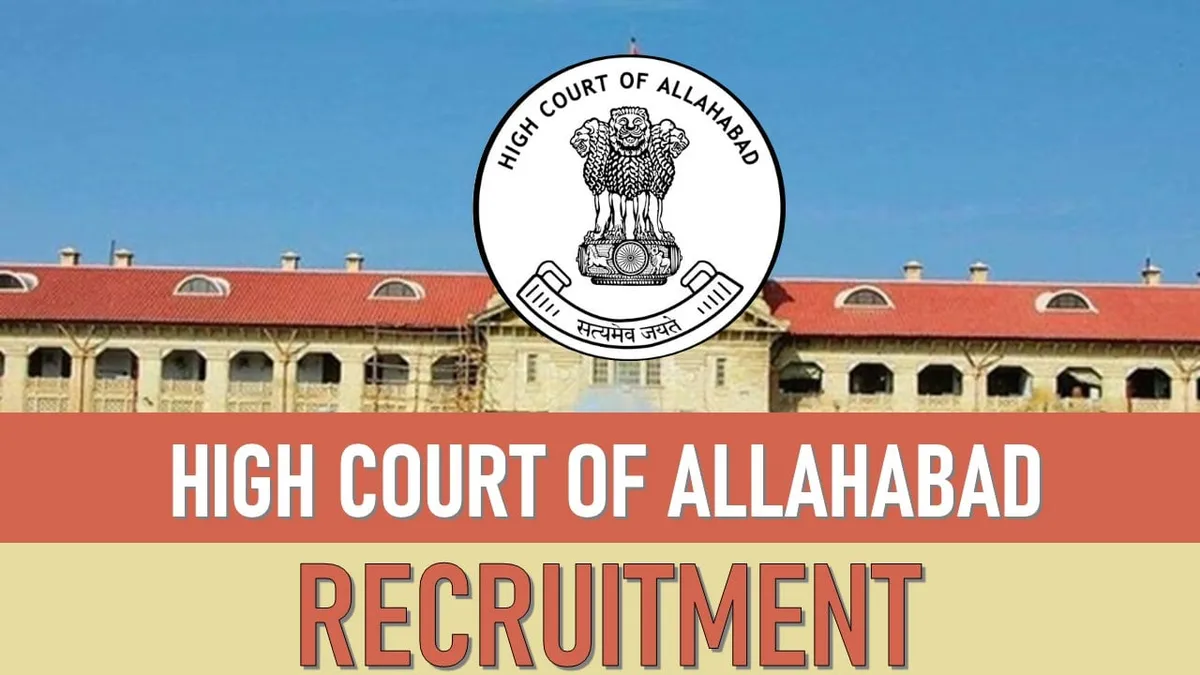 Allahabad High Court Recruitment 2023