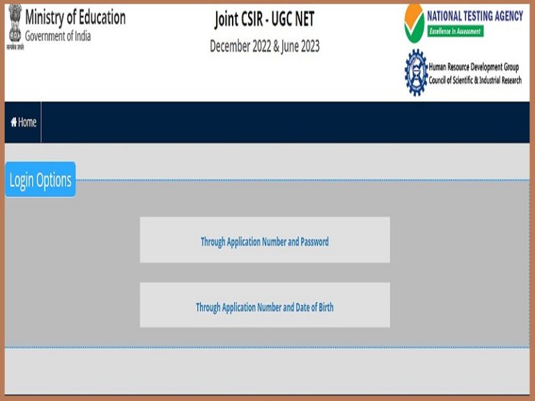 CSIR UGC NET Answer Key 2023